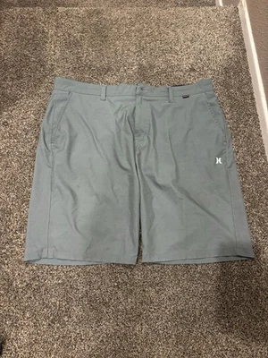 Pantalones Cortos Hurley Para Hombre 38 Verde Todo el Día Híbrido Secado Rápido Elástico  Foto 1 de 4
