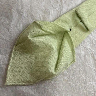 Corbata lisa de cachemir Ballantyne sin usar sensación suave sin daños Foto 1 de 4