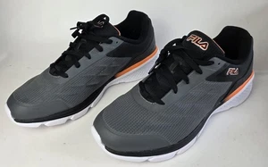 EUC ~ Fila Memory Core Calibration 23 Herrenschuhe Größe 13 grau, schwarz & orange - Bild 1 von 10