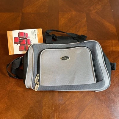 U.S. Traveler New Yorker Travel Luggage Tote Bag Gray Black Carry On Shoulder - Image 1 of 4