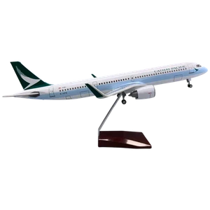 Extra großes Cathay Pacific Airbus A321 NEO Flugzeug Modellflugzeug Spielzeug Geschenk - 1/80  - Bild 1 von 4