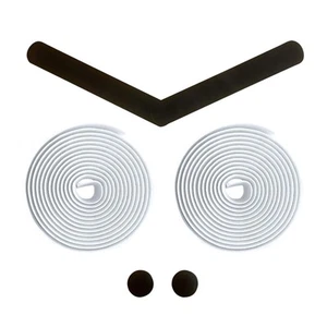 Bike Handlebar Tape EVA (Set of 2) White - Enhance Your Bike Grip with These ... - Picture 1 of 6
