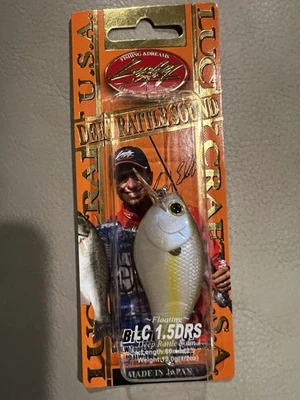 Lucky Craft RC 1.5 DRS Chartreuse Shad descontinuado Brent Ehrler Crankbait raro Foto 1 de 2