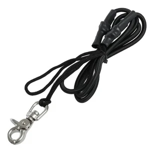 Viking Kayak Paddle / Rod Leash with Stainless Steel Clip - Picture 1 of 4