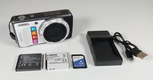 Pentax Optio VS20 Digital Camera - 16.0MP, 20x Zoom 2 Batteries SD Card See Vid - Picture 1 of 12