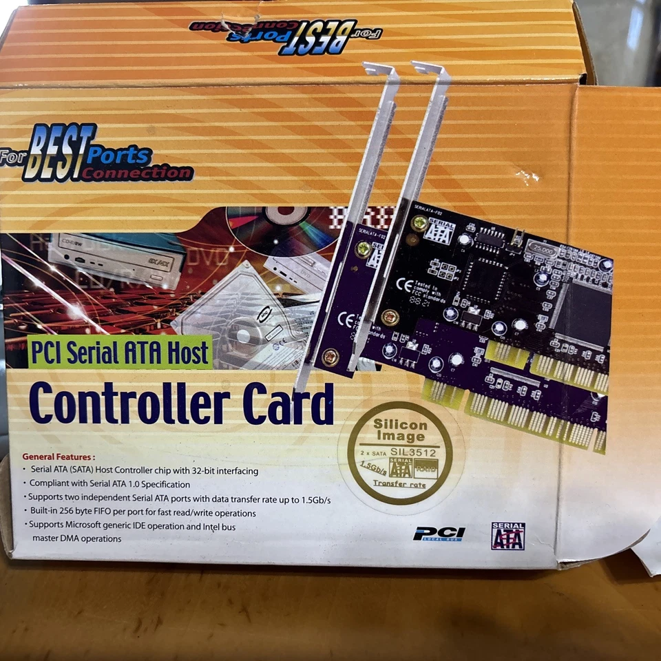 PCI Serial ATA Host Controller Card - Image 1 of 4