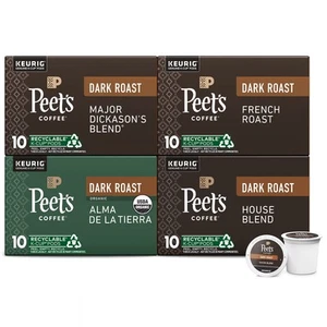 , Keurig K-Cup Pods Dark Roast Variety Pack - Major Dickason's Blend, Französisch... - Bild 1 von 6