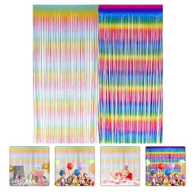 Set of 2 Decoration Party Background Hangings Birthday Decorative - Image 1 of 4