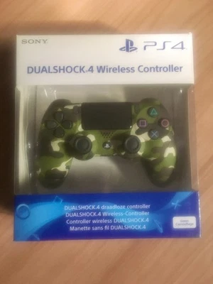 Sony PlayStation 4 Dualshock V2 Controller - Green Camouflage - Immagine 1 di 2