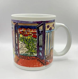Taza vibrante ventana abierta Chaleur Raoul Dufy D Burrows Masters Collection taza 14 oz - Imagen 1 de 9