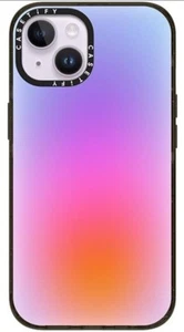CASETiFY Impact iPhone 14 Case- Color Cloud - Glossy Black - Picture 1 of 2