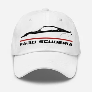 Premium Dad Hat For Ferrari F430 Scuderia 2007-2009 Car Fans Cap Birthday Gift - Picture 1 of 8