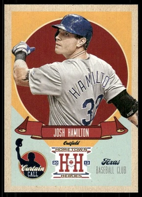 2013 Hometown Heroes Curtain Call #4 Josh Hamilton - Image 1 of 2