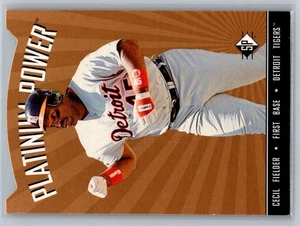 1995 Upper Deck SP Platinum Power Cecil Fielder #pp10 - Bild 1 von 2