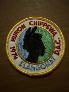 BSA Huron Chippewa Elangomat Chapter Migisi Opawgan OA 162 Michigan 1974 Patch - Picture 1 of 4