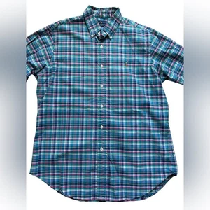 Ralph Lauren Classic Fit Plaid Button Down Shirt Men’s Long Sleeve Multicolor - Picture 1 of 7