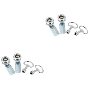 2 Pack Metal Cabinet Lock Tool Box Locks Electric Multipurpose Triangle - Picture 1 of 12