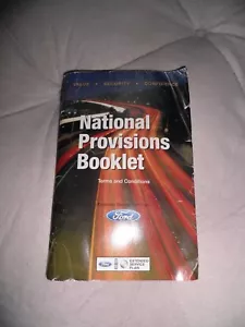 Original 2003 Ford National Provisions Booklet 04 Extended Service Plan - Picture 1 of 2