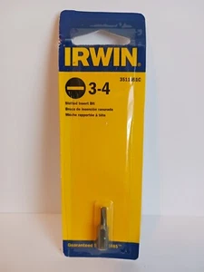 Irwin, 3511051C, Punta per inserti a 3-4 scanalature, quantità 1 - Foto 1 di 5