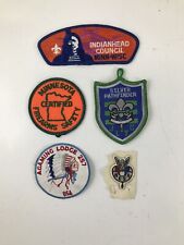 Lot Of 5 Vintage Boy Scout Patches - Minnesota Wisconsin NESA Agaming