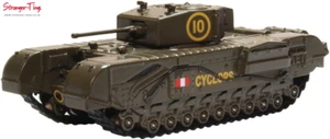 Oxford Diecast Churchill Tank 51st RTR UK 1942 1/76 Scale - Picture 1 of 6