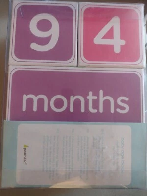 Bloques para compartir fotos Pearhead Baby Age, rosa. Foto 1 de 4