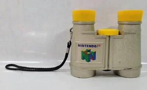 Vintage Nintendo 64 (N64) Gold/Gelb Fernglas mit Schlüsselband - Bild 1 von 8