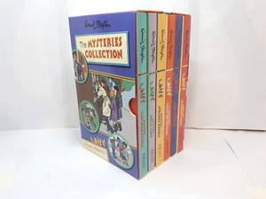 Enid Blyton The Mysteries Collection - 6x Kids Book Set Slipcase Boxset - VG C - Picture 1 of 14