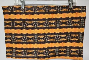 Spoonflower Placemats Set f 4 Orange Black Brown Yellow Fall Halloween - Picture 1 of 3