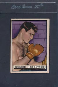 1951 Topps Ringside #090 Nick Barrone Sehr guter Zustand *116 - Bild 1 von 1