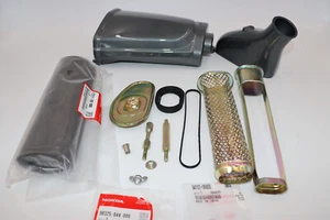 Caja de filtro de aire Honda CT90 gris oscuro Trail90 1970-1974 con hardware - Imagen 1 de 9