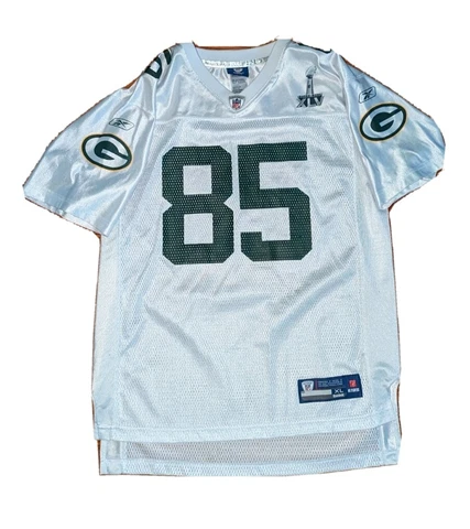 Green Bay Packers NFL Super Bowl XLV Greg Jennings Youth Jersey XL Extra Large Cover
