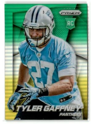 Tyler Gaffney RC Carolina Panthers 2014 Panini Prizm Neon Green Yellow #271 - Image 1 of 2