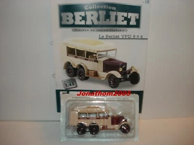 Collezione Berliet N° 56 - VPD 6X4 - Missione Sahara Niger - 1926 al 1/43° - Immagine 1 di 2