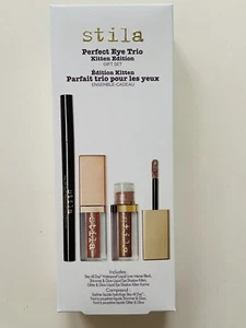Stila Perfect Eye Trio Gift Set Kitten Edition Liner Shimmer Glow Liquid Shadow - Picture 1 of 3