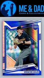 2022 Panini Elite Blue #136 Spencer Miles #/349 - Picture 1 of 2