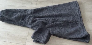 Grey Fleeced Dog Pullover size L  - Picture 1 of 3