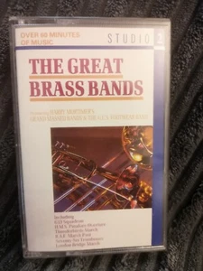 The Great Brass Bands - Harry Mortimer's Grand Massed Bands/G.U.S. (Cassette) - Picture 1 of 2