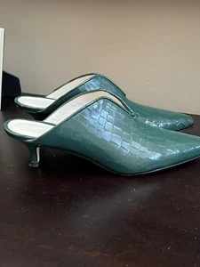 Damenschuhe Tibi Dana grün Größe 9,5 EUR 40,5 225 $ (reg 550 $) - Bild 1 von 9