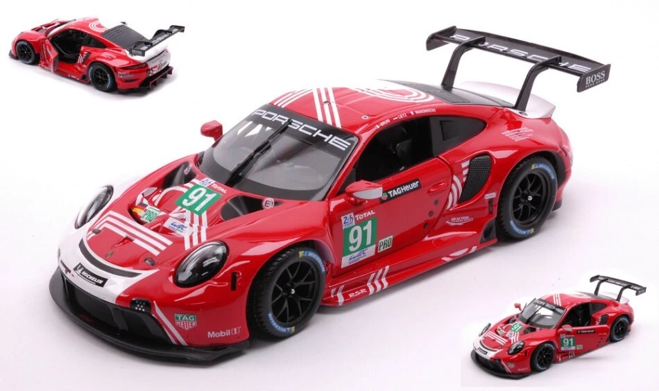 Porsche 911 Rsr #91 Lm 2020 1:24 Model BBURAGO - Immagine 1 di 1