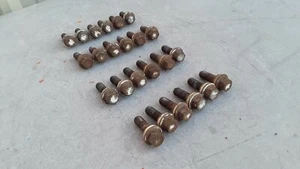 2014-2017 MERCEDES SPRINTER 2500 2.1L SPARE WHEEL RIM LUG NUT BOLT SET OF 24 OEM - Picture 1 of 9