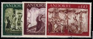 Briefmarke Andorra Nr. 191, 192, 193 postfrisch ** postfrisch - Bild 1 von 1