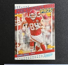 2023 Panini Prestige Prestigious Pros Travis Kelce Platinum Parallel #2/10