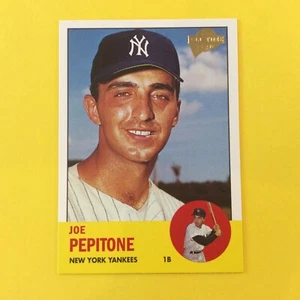 2003 Topps All-Time Fan Favorites Joe Peptone New York Yankees - Picture 1 of 2