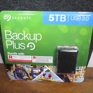 Seagate Backup Plus 5TB HDD Portable External Hard Drive 1K9AYG-570 - Photo 1/6
