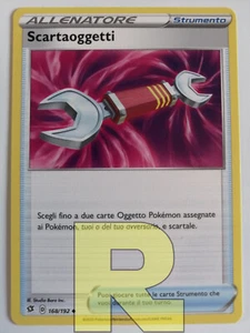 Scartaoggetti / Scrapper ® Fragore Ribelle 168/192 ® Rara ® Pokemon ® Italiano - Picture 1 of 1
