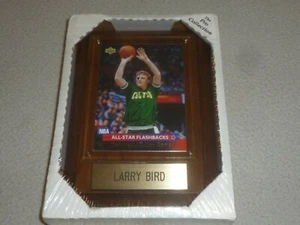 NEW LARRY BIRD BOSTON CELTICS 1986 CARD PLAQUE VINTAGE 5.5 X 4 NBA ALL STAR - Picture 1 of 4