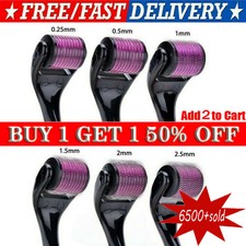 0.25-1.5mm 540 Titanium Microneedle Derma Roller Dermaroller Micro Needle Skin