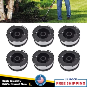 6PK Spool For BLACK+DECKER AF-100-3ZP 30ft .065" Trimmer Replacement - Picture 1 of 4