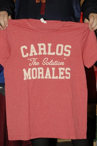 Carlos Morales T shirt Oscar De La Hoya Golden Boy Boxing Rene alvarado 2018 Cover